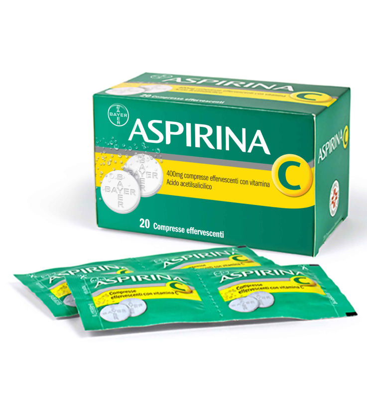 ASPIRINA C*20 cpr eff 400 mg + 240 mg