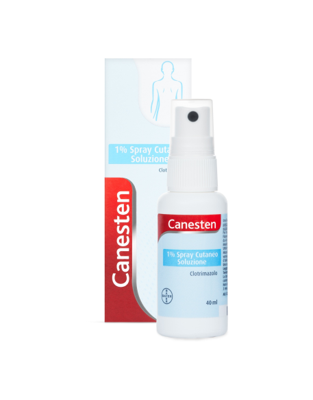 CANESTEN*spray cutaneo 40 ml 1% con pompa dosatrice