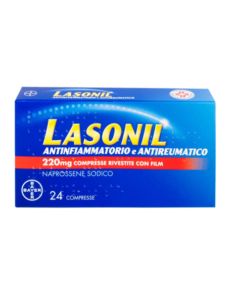 LASONIL ANTINFIAMMATORIO E ANTIREUMATICO*24 cpr riv 220 mg