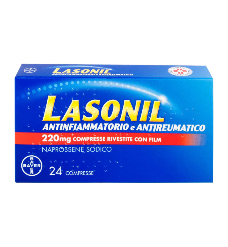 LASONIL ANTINFIAMMATORIO E ANTIREUMATICO*24 cpr riv 220 mg
