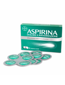 ASPIRINA DOLORE E INFIAMMAZIONE*8 cpr riv 500 mg