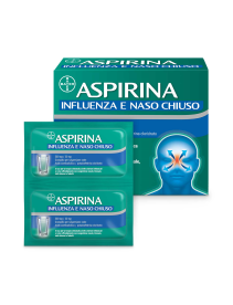 ASPIRINA INFLUENZA E NASO CHIUSO*orale 20 bust 500 mg + 30 mg