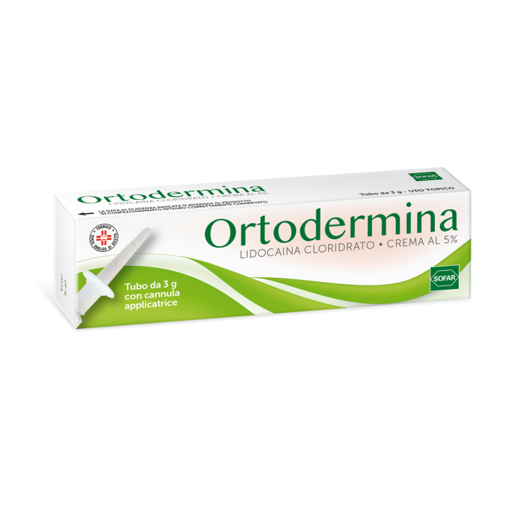 ORTODERMINA*crema derm 3 g 5% ORTODERMINA*crema derm 3 g 5%