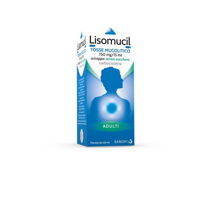 LISOMUCIL TOSSE MUCOLITICO*AD scir 200 ml 5% senza zucchero LISOMUCIL TOSSE MUCOLITICO*AD scir 200 ml 5% senza zucchero