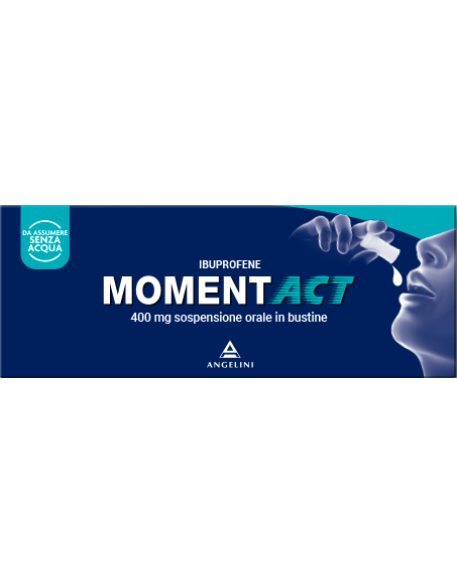 MOMENTACT*orale sosp 8 bust 400 mg