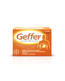 GEFFER*orale granulato effervescente 24 bustine 5 g