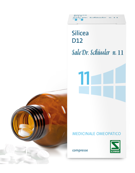 SILICEA D12 SALE DR.SCHUSSLER N.11*D12 200 cpr flacone