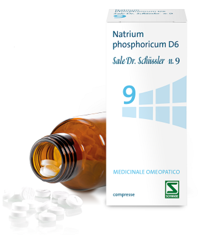 NATRIUM PHOSPHORICUM D6 SALE DR.SCHUSSLER N.9*D6 200 cpr flacone