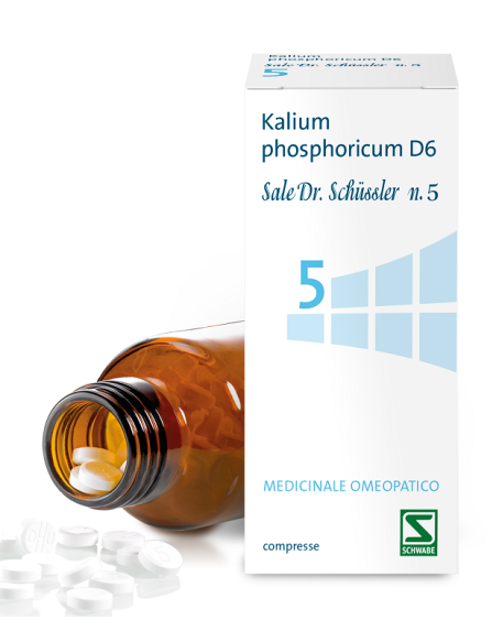 KALIUM PHOSPHORICUM D6 SALE DR.SCHUSSLER N.5*D6 200 cpr flacone