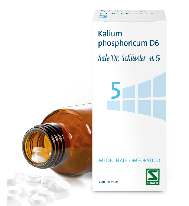 KALIUM PHOSPHORICUM D6 SALE DR.SCHUSSLER N.5*D6 200 cpr flacone
