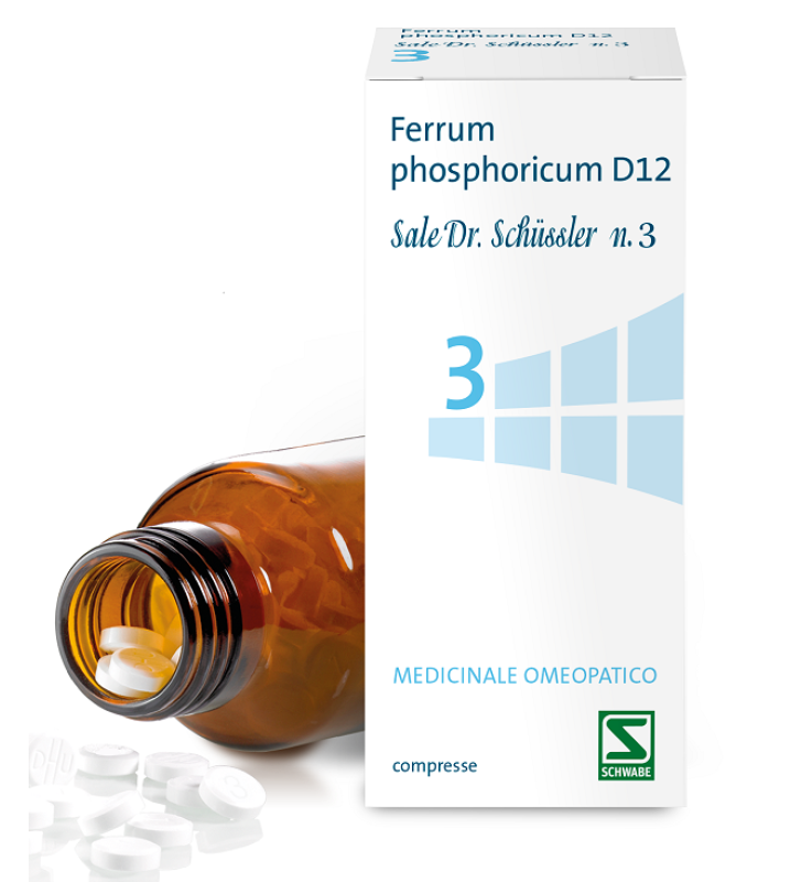 FERRUM PHOSPHORICUM D12 SALE DR.SCHUSSLER N.3*D12 200 cpr flacone FERRUM PHOSPHORICUM D12 SALE DR.SCHUSSLER N.3*D12 200 cpr flacone