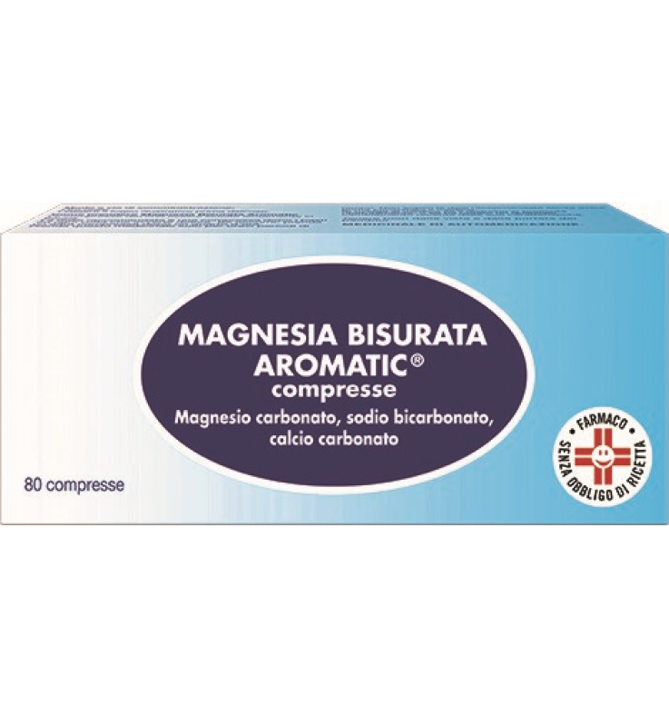 MAGNESIA BISURATA AROMATIC*80 cpr