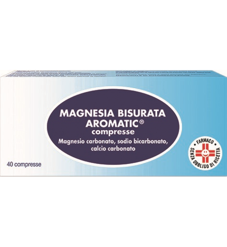 MAGNESIA BISURATA AROMATIC*40 cpr