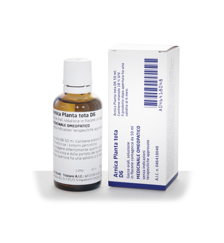 ARNICA PLANTA TOTA*orale gtt D6 50 ml