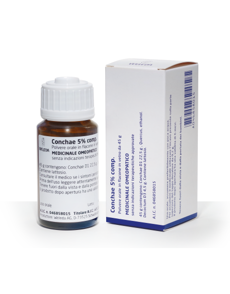 CONCHAE 5% COMP*polvere orale flacone 45 g
