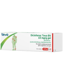 DICLOFENAC (TEVA B.V.)*gel derm 120 g 10 mg/g