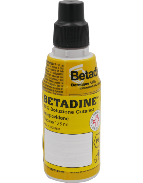 BETADINE*soluz cutanea 125 ml 10%