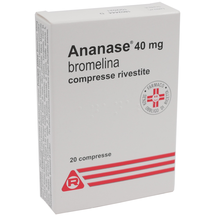 ANANASE*20 cpr riv 40 mg ANANASE*20 cpr riv 40 mg