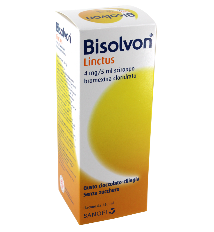 BISOLVON*sciroppo flacone 250 ml 4 mg/5 ml cioccolato ciliegia