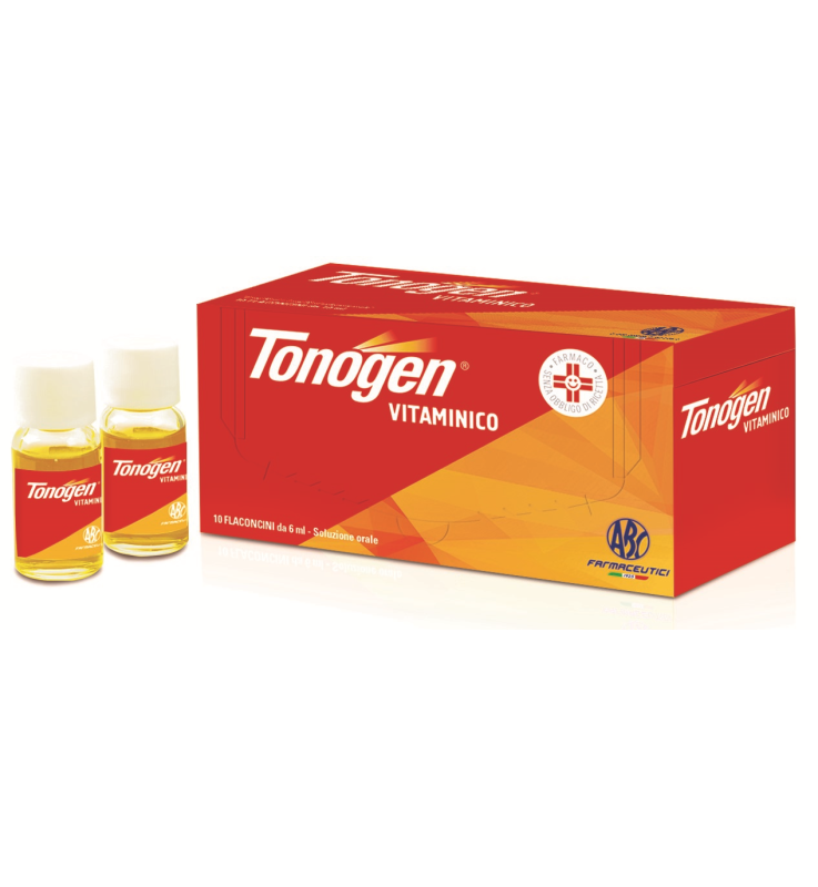 TONOGEN VITAMINICO*orale soluz 10 flaconcini 6 ml