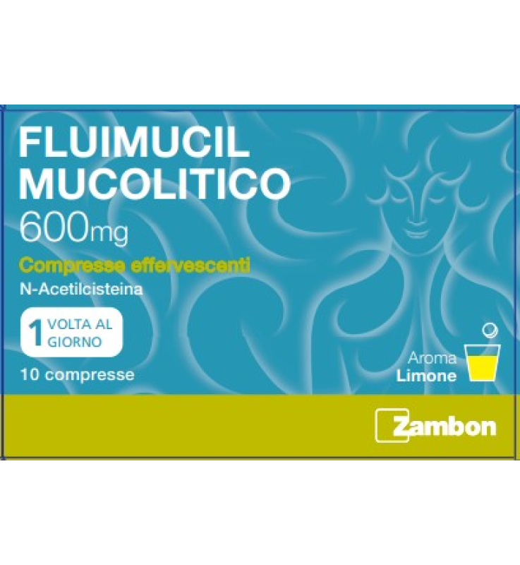 FLUIMUCIL MUCOLITICO*10 cpr eff 600 mg