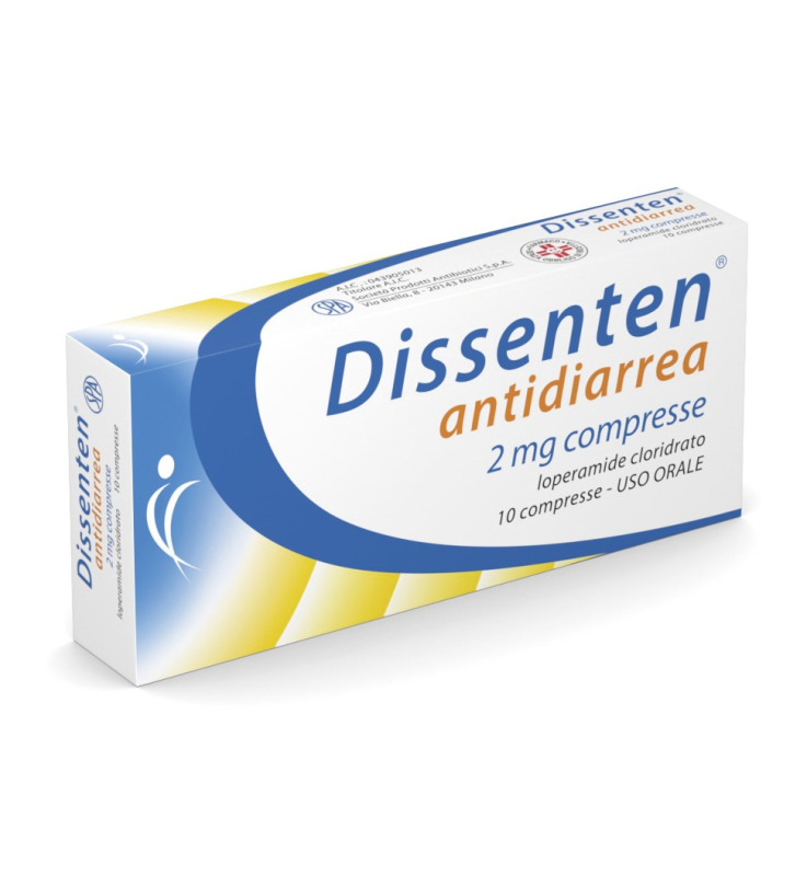 DISSENTEN ANTIDIARREA*10 cpr 2 mg