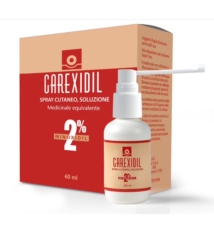 CAREXIDIL*soluz cutanea spray 60 ml 2%