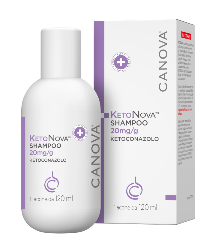 KETONOVA*shampoo 120 ml 20 mg/g