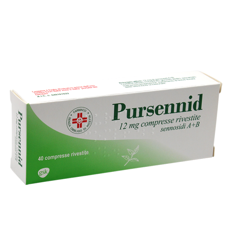 PURSENNID*40 cpr riv 12 mg