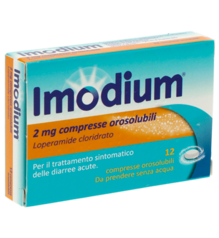 IMODIUM*12 cpr orosolubili 2 mg