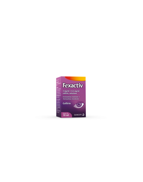 FEXACTIV*collirio 10 ml 0,3 mg/ml + 0,5 mg/ml