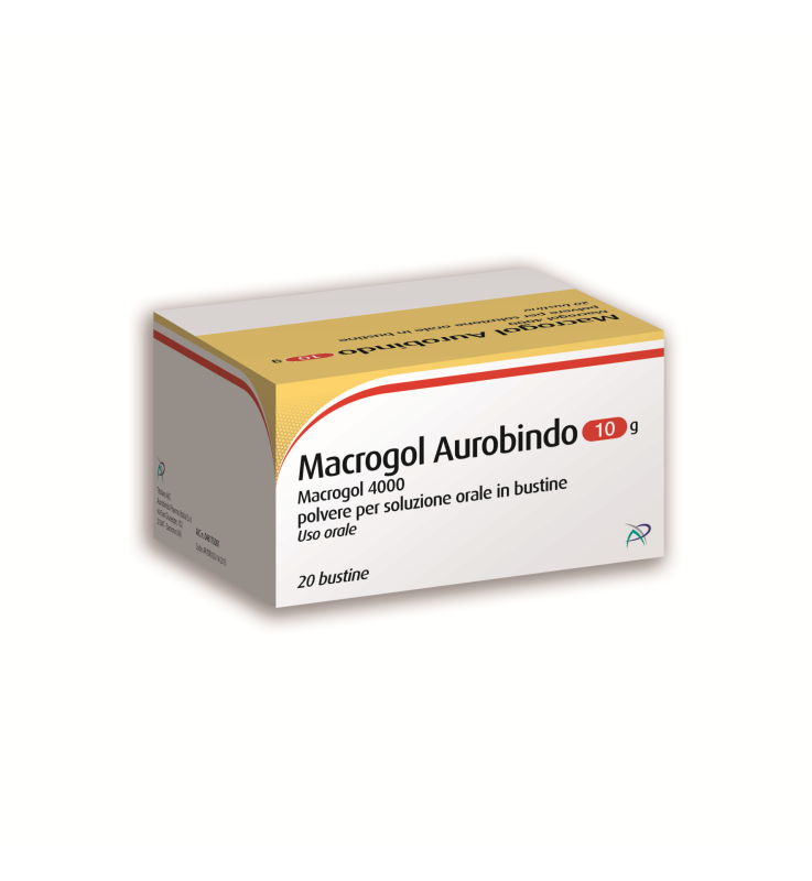 MACROGOL (AUROBINDO)*orale polv soluz 20 bust 10 g