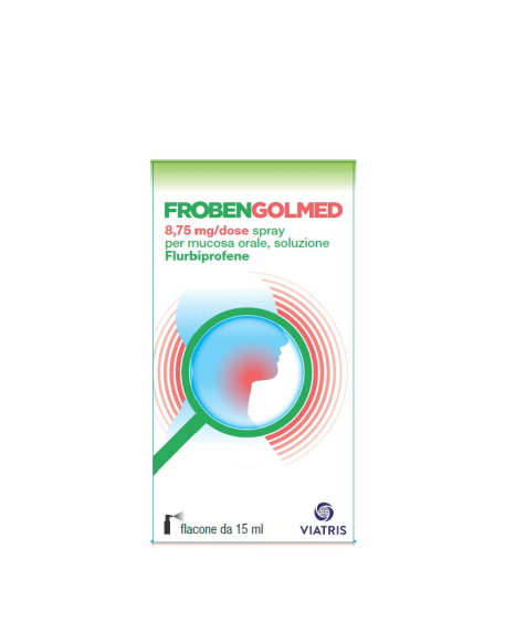 FROBENGOLMED*spray mucosa orale 15 ml 8,75 mg/dose