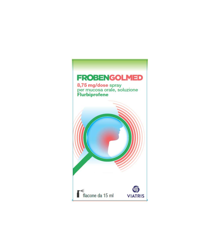 FROBENGOLMED*spray mucosa orale 15 ml 8,75 mg/dose