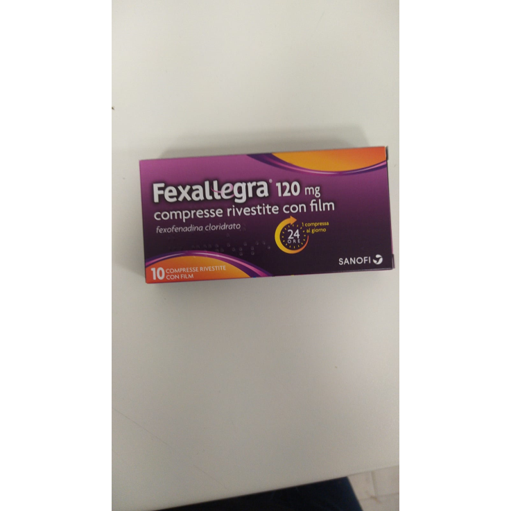 FEXALLEGRA*10 cpr riv 120 mg FEXALLEGRA*10 cpr riv 120 mg
