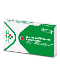 JOSCINA BUTILBROMURO (FARMAKOPEA)*30 cpr riv 10 mg