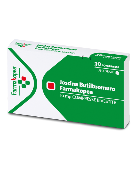 JOSCINA BUTILBROMURO (FARMAKOPEA)*30 cpr riv 10 mg