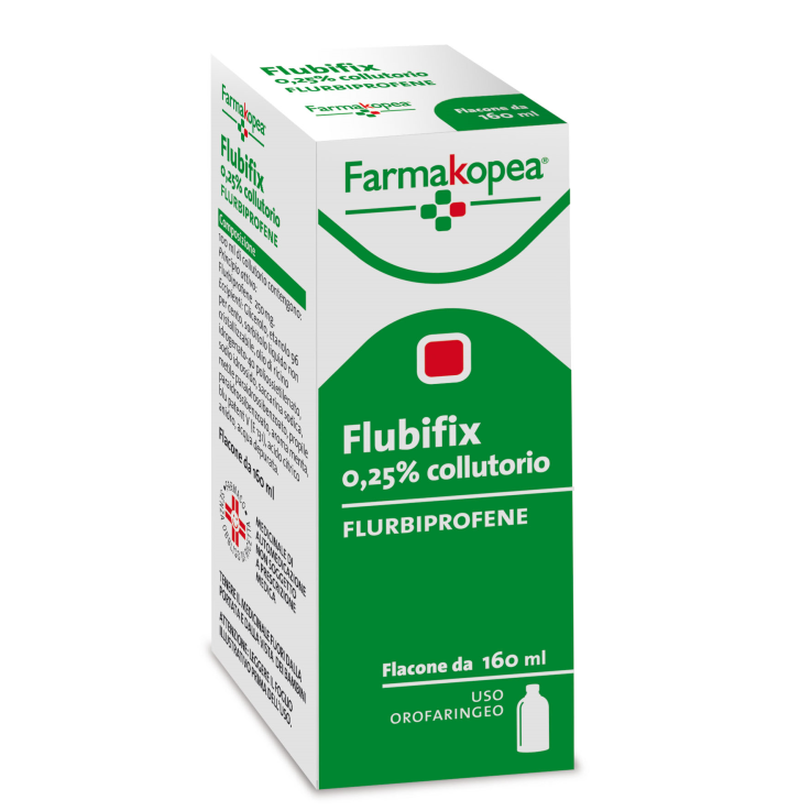FLUBIFIX*collutorio 160 ml 2,5 mg/ml FLUBIFIX*collutorio 160 ml 2,5 mg/ml