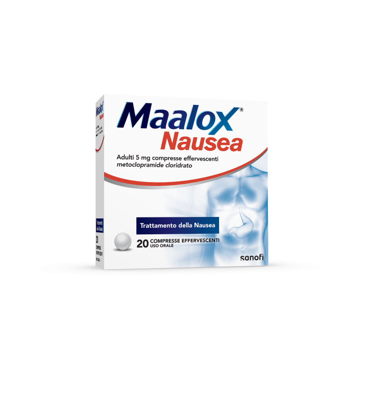 MAALOX NAUSEA*20 cpr efferv 5 mg