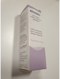 KETAZED*collirio 1 flaconcino 10 ml 0,25 mg/ml con contagocce