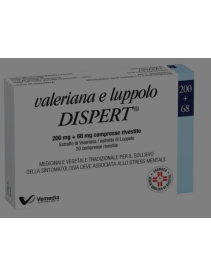 VALERIANA E LUPPOLO DISPERT*20 cpr riv