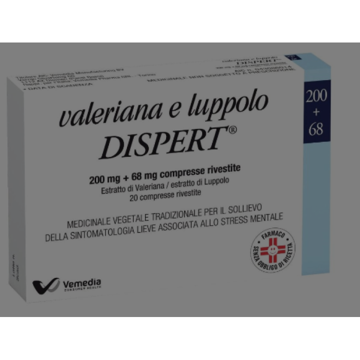 VALERIANA E LUPPOLO DISPERT*20 cpr riv VALERIANA E LUPPOLO DISPERT*20 cpr riv