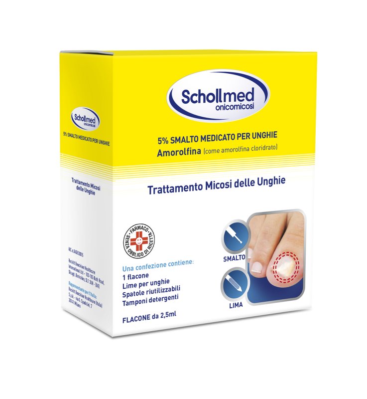 SCHOLLMED ONICOMICOSI*smalto medicato 2,5 ml 5%