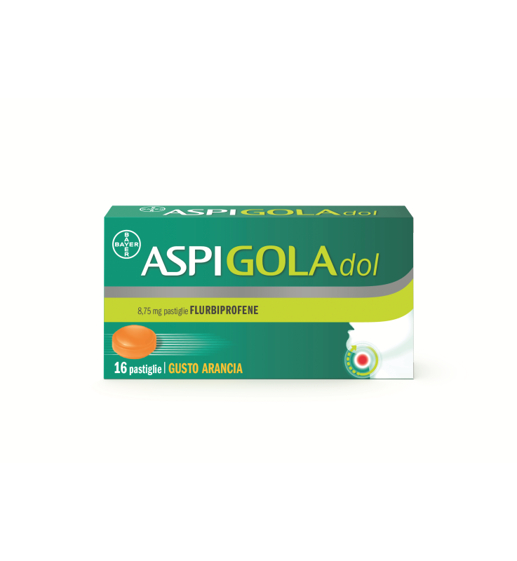 ASPIGOLADOL*16 pastiglie 8,75 mg arancia