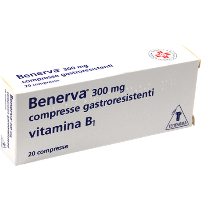 BENERVA*20 cpr gastrores 300 mg BENERVA*20 cpr gastrores 300 mg