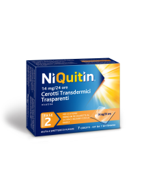 NIQUITIN*7 cerotti transd 14 mg/die