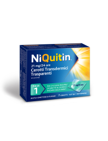 NIQUITIN*7 cerotti transd 21 mg/die