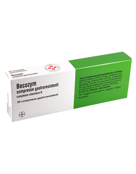 BECOZYM*20 cpr gastroresistenti