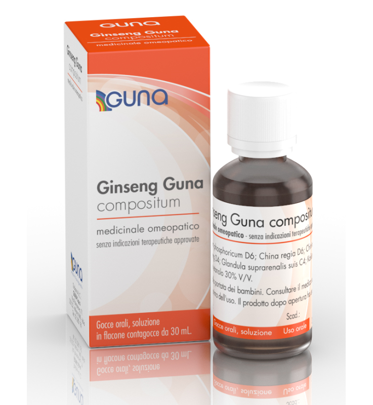 GINSENG GUNA COMPOSITUM*orale gtt 30 ml