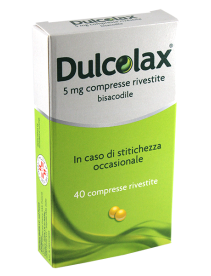 DULCOLAX*40 cpr riv 5 mg